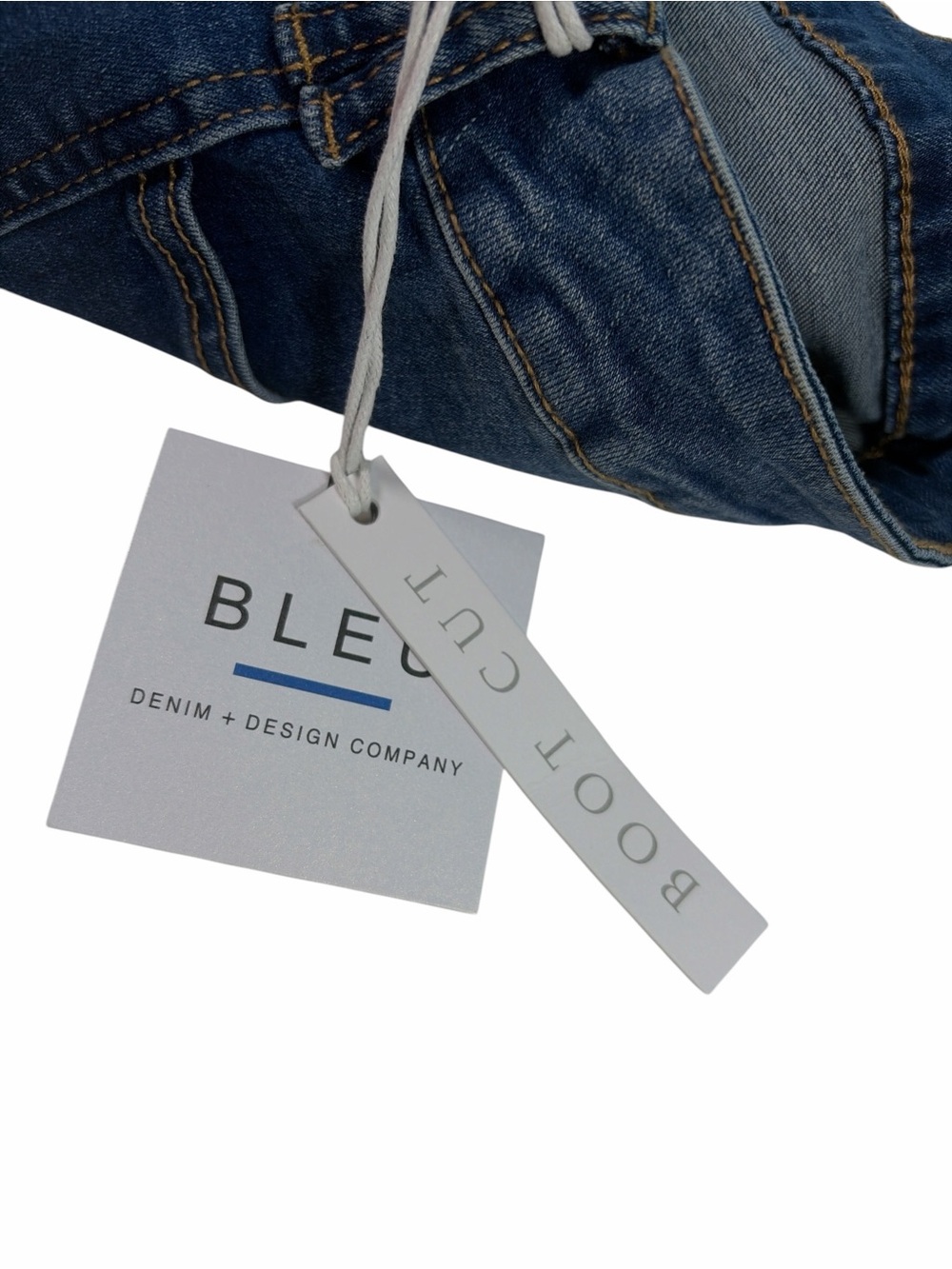 Bleu Women’s Skyrise Bootcut Trouser Jeans Blue Size 12 NWT - Picture 8 of 10